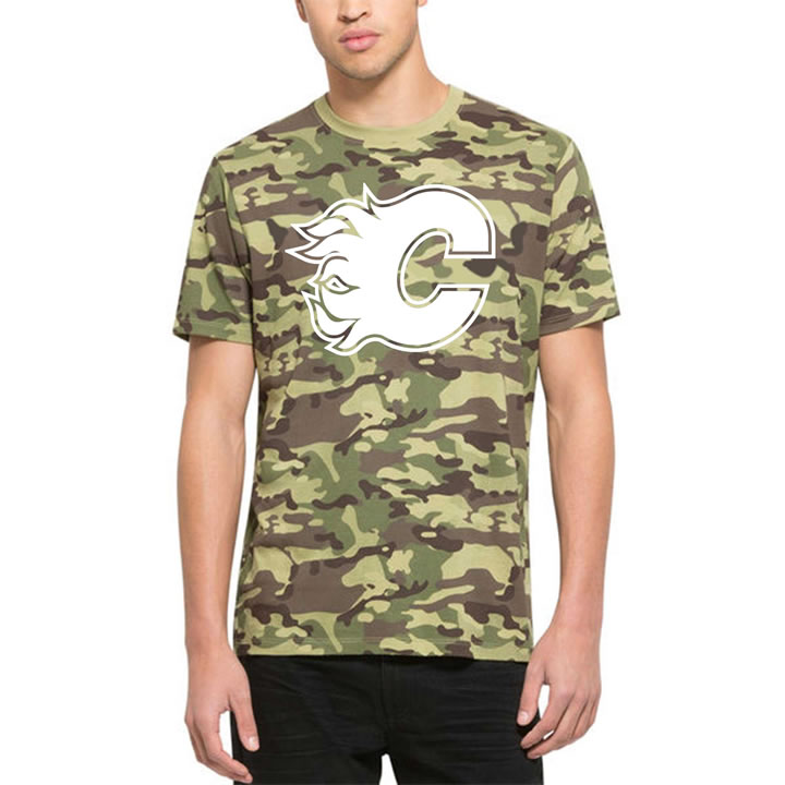 Calgary Flames '47 Alpha T-Shirt Camo,We sell and wholesale Calgary Flames '47 Alpha T-Shirt Camo on line form chian!